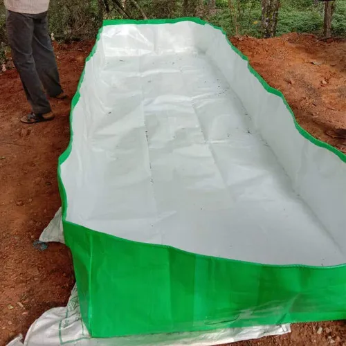 Azolla Bed-(12 x 4 x 1 ft) for Azolla Cultivation 400 GSM-Bazodo HDPE UV Treated 7 Years Life Quality