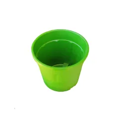 Round 4 inch Plastic Pot Combo with Discount for Succulents , Cactus , Rooting - 9 Pieces