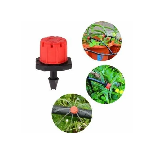 Adjustable Drip Emitters - (Pack of 10) Dripper For Drip Irrigation