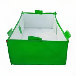 60 x 24 x 18 Inch (5 x 2 x 1.5 Ft) - 400 GSM HDPE Rectangular Grow Bag With PVC Pipe Loops