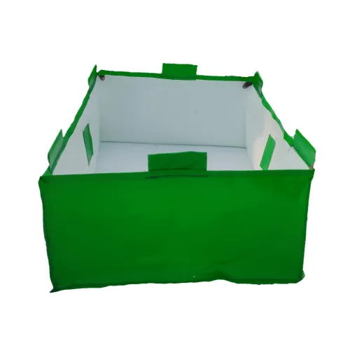 36 x 24 x 12 Inch (3 x 2 x 1 Ft)- 400 GSM HDPE Rectangular Grow Bag With PVC Pipe Loops