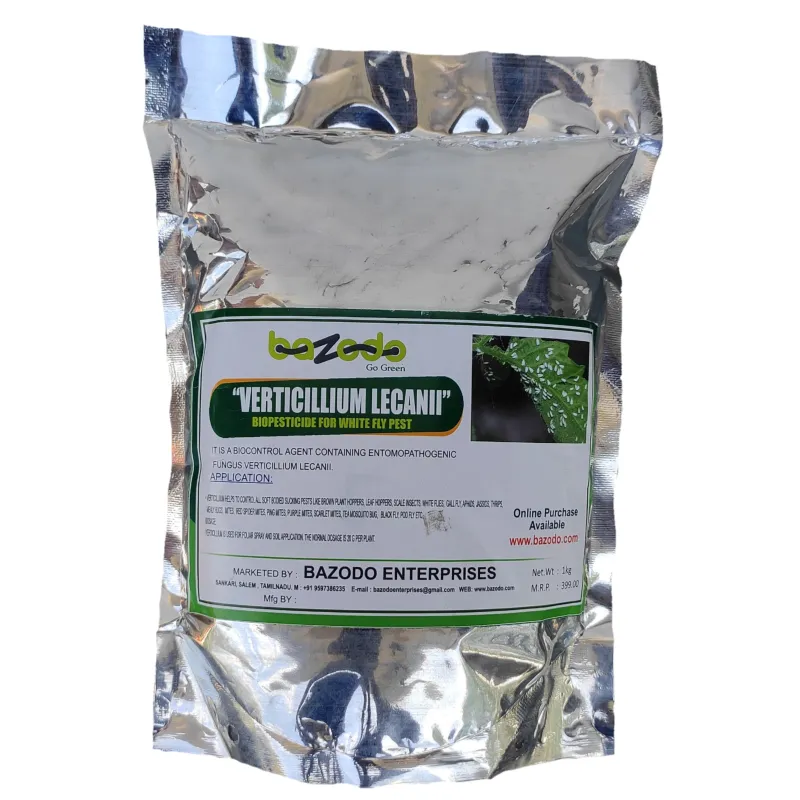 VERTICILLIUM LECANII  Biopesticide (1Kg) for White fly Pest - Bazodo