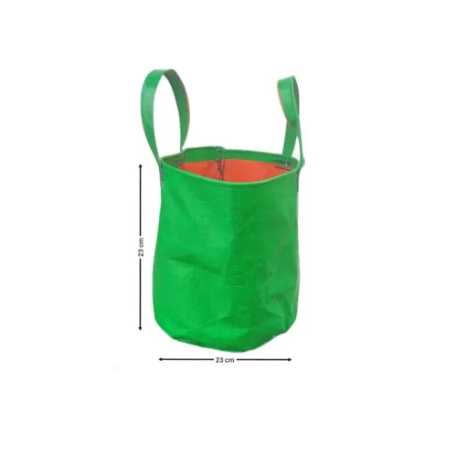 Bazodo HDPE Grow Bag 09 x 09 inch ( 0.75 x 0.75 feet ) - Round