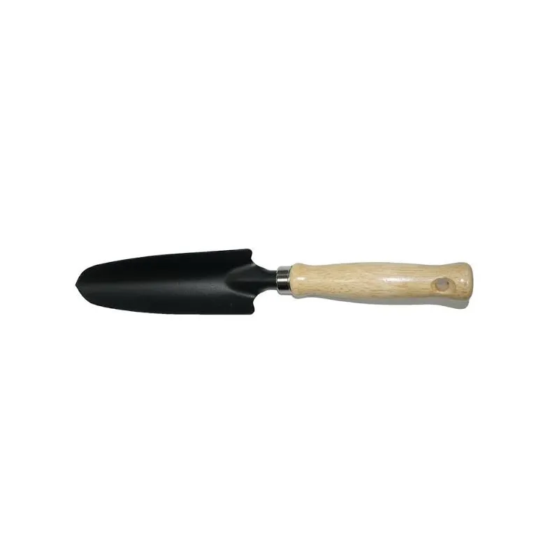 Wooden Handle Garden Transplant Trowel