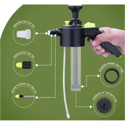 High pressure 2 Litre water pump sprayer with Extensive rod