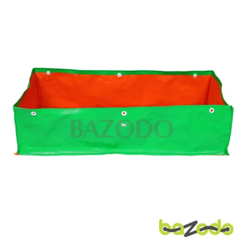 Bazodo - HDPE Grow Bag 48 x 24 x 12 inch ( 4 x 2 x 1 feet ) - Rectangular