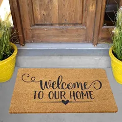 By decorating your home or business with thick coir doormats, you’re not just using something made from recycled materials; you’re also supporting the production of coco coir. Switching to more eco-friendly substances like coconut coir is an easy and cost